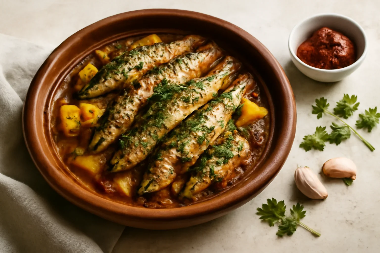 Tajine de sardine