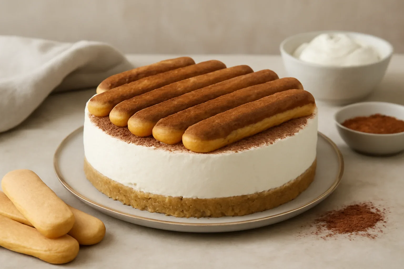 Cheesecake tiramisu fara coacere