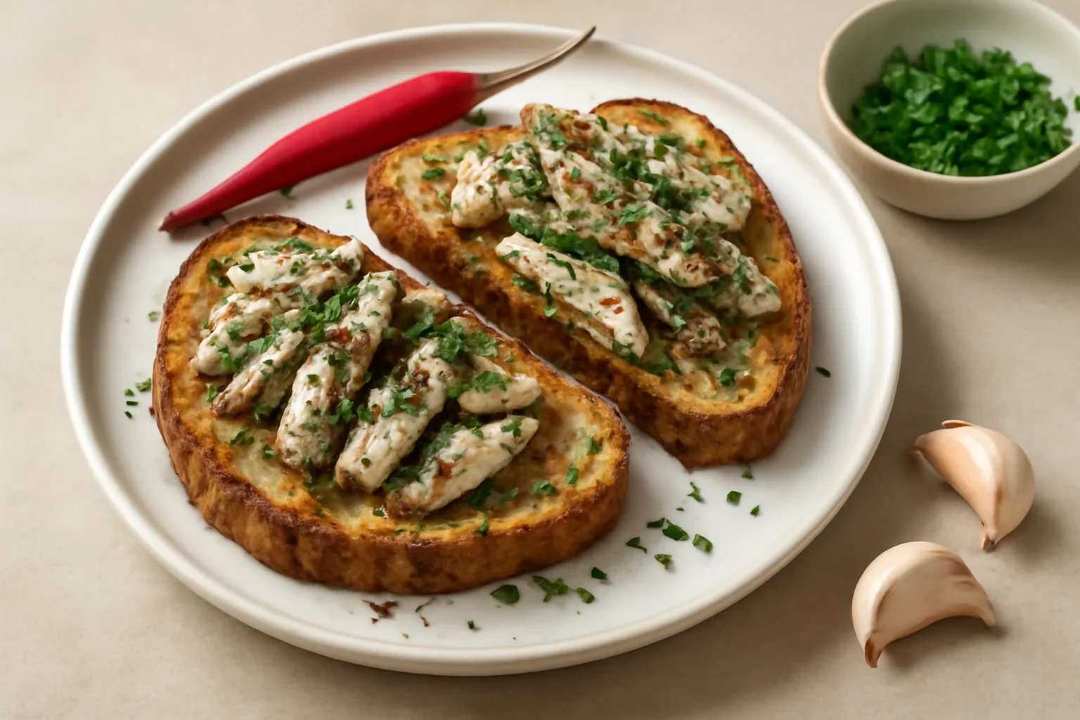 Toast cu sardine