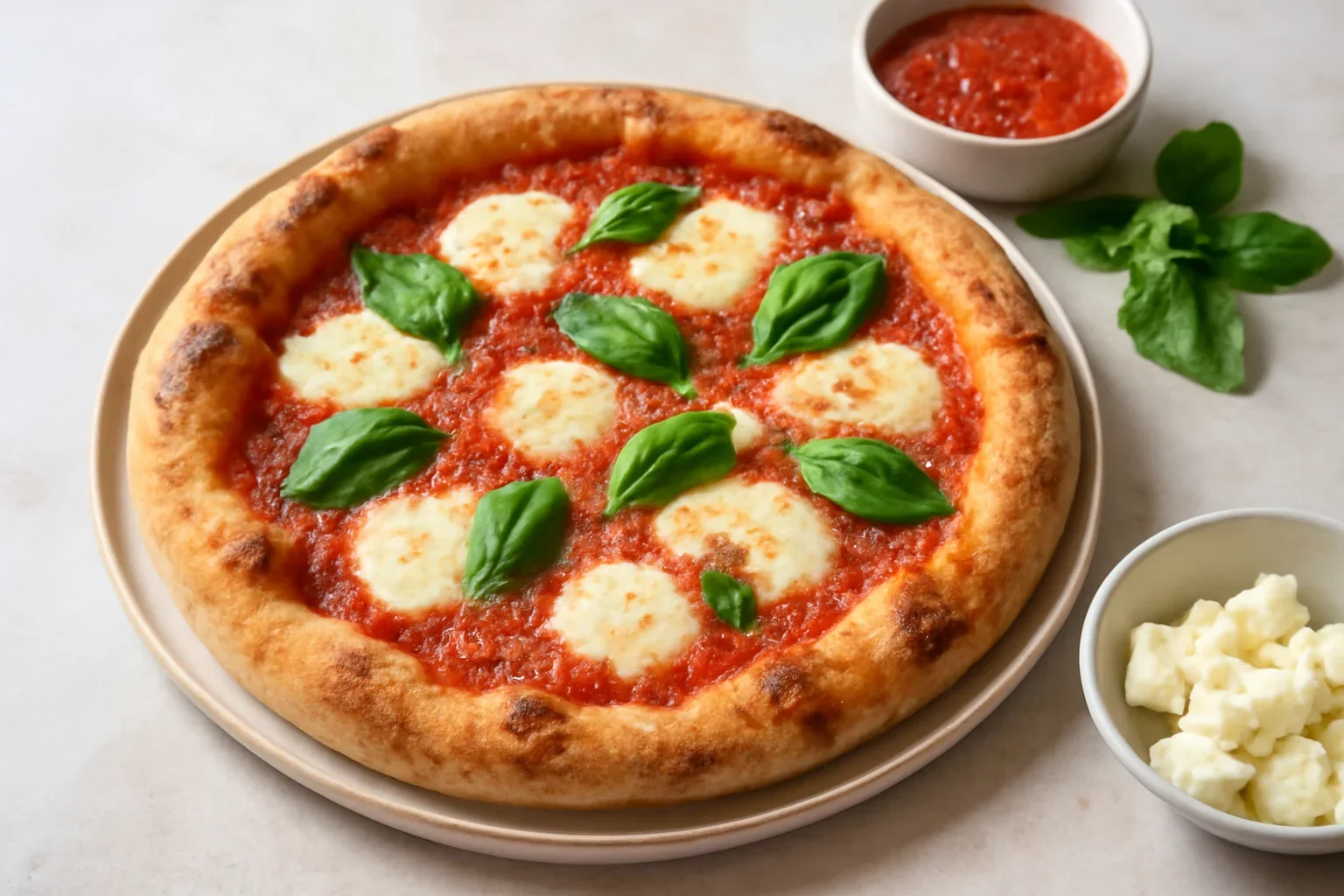Pizza Margherita – reteta clasica italiana – cea mai simplă pizza
