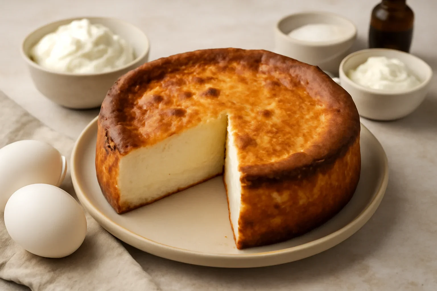 Cheesecake cu ricotta
