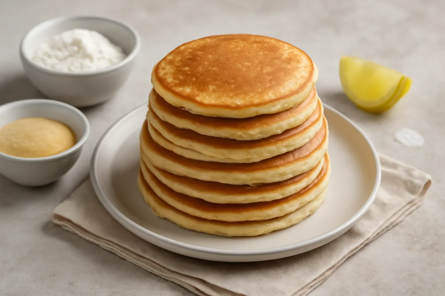 Pancakes de post rapide si pufoase