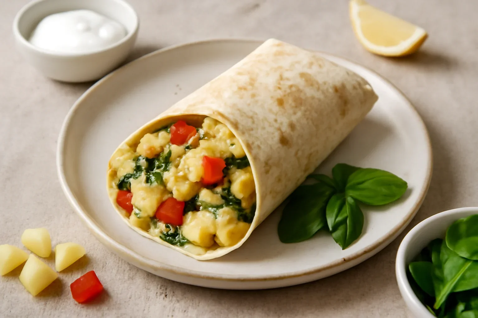 Burrito pentru micul dejun