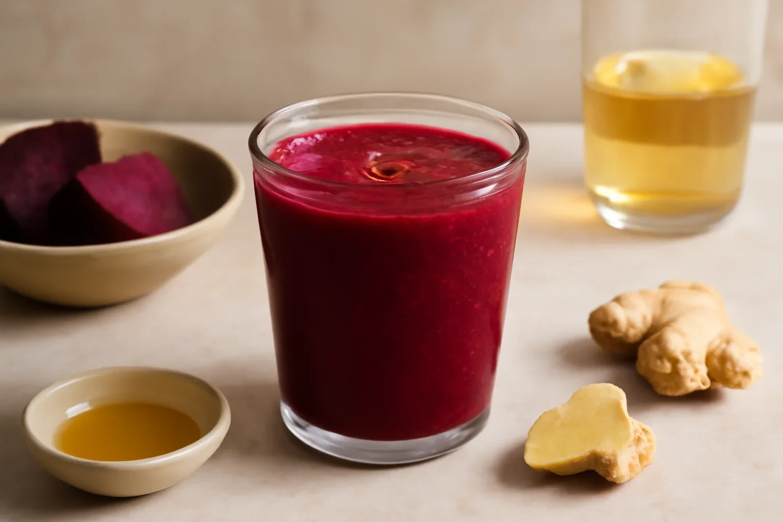Smoothie de sfeclă roșie