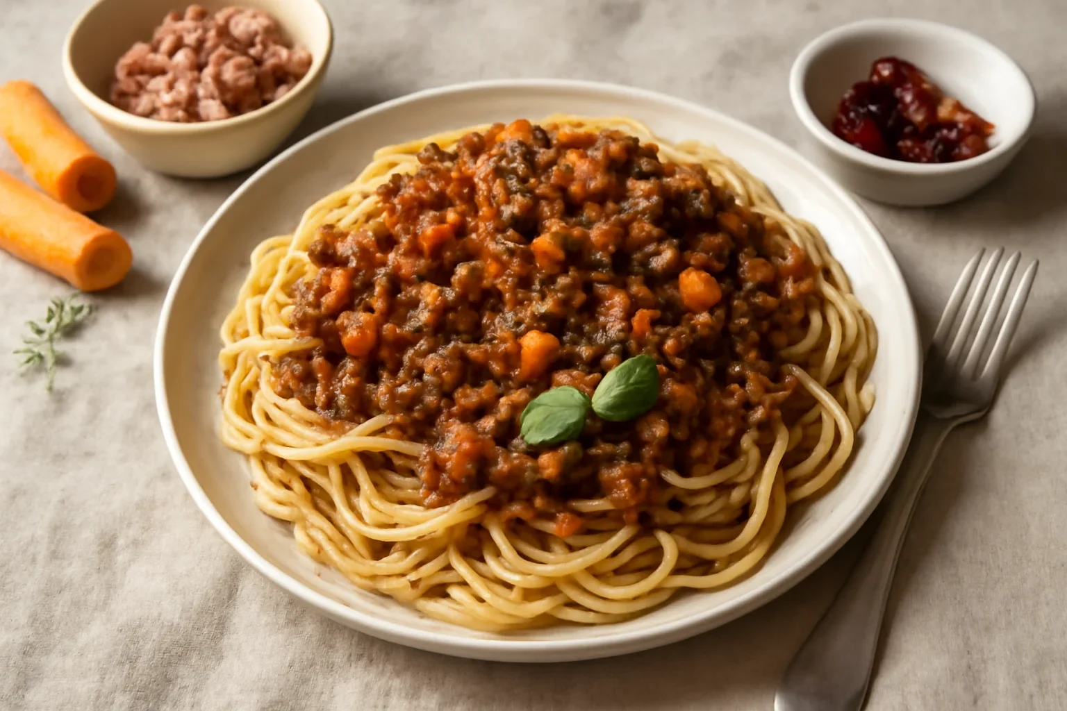Spaghetti bolognese reteta rapida