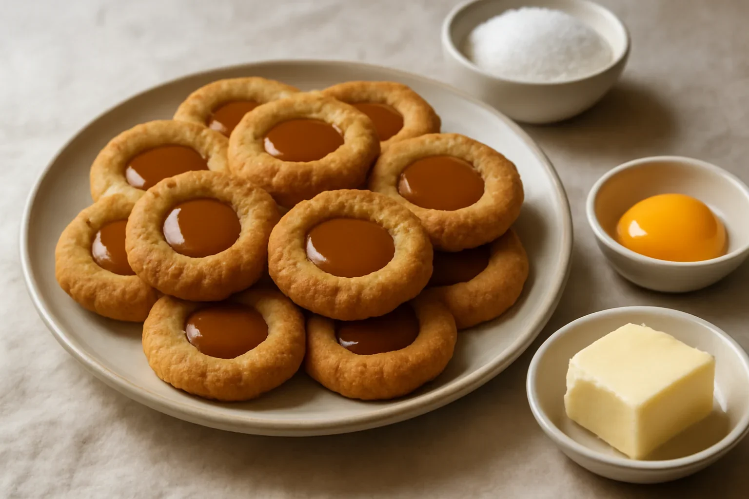 Biscuiti cu caramel