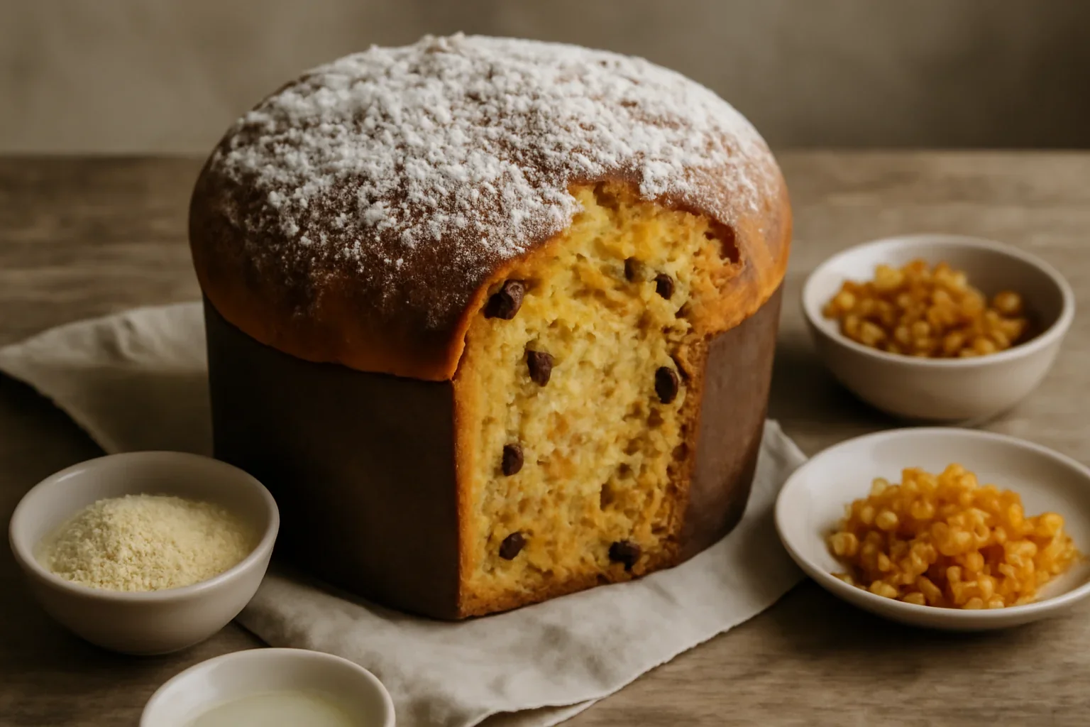 Panettone cozonac italian reteta clasica