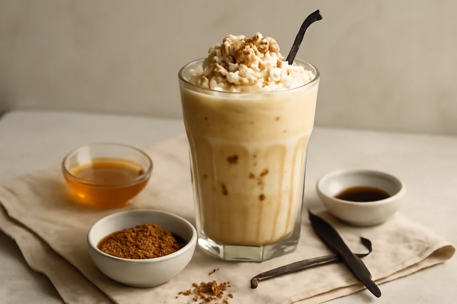 Frappe cu vanilie