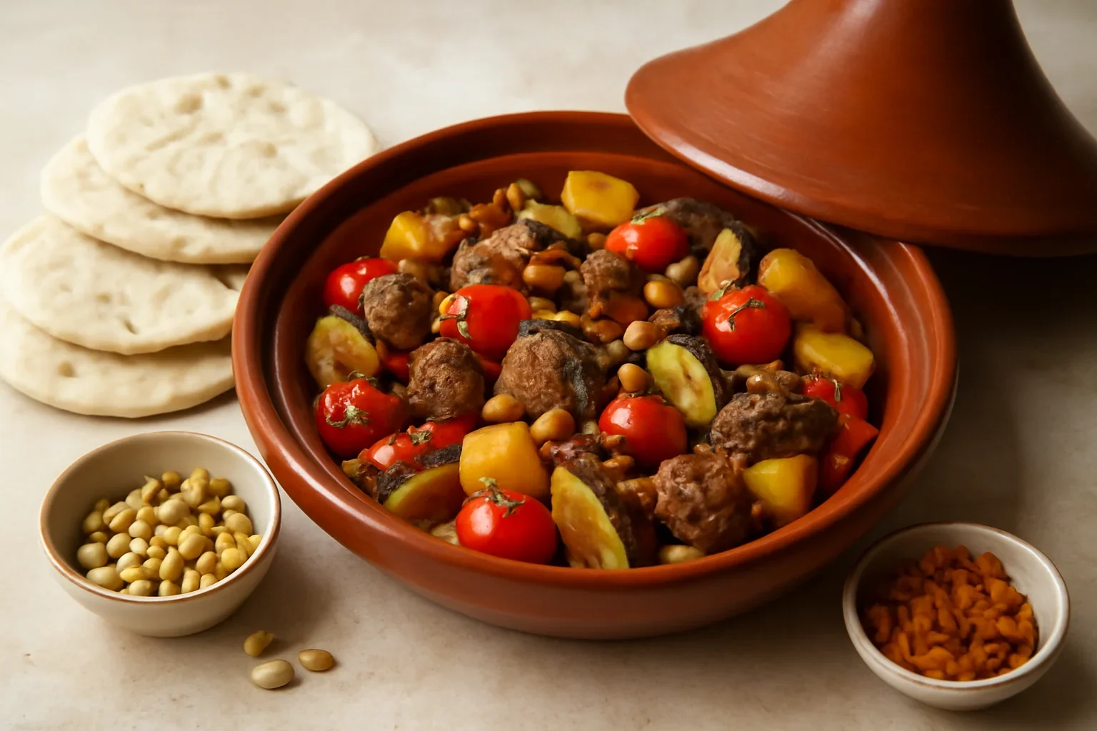 Tajina marocana cu carne de miel si legume reteta pas cu pas