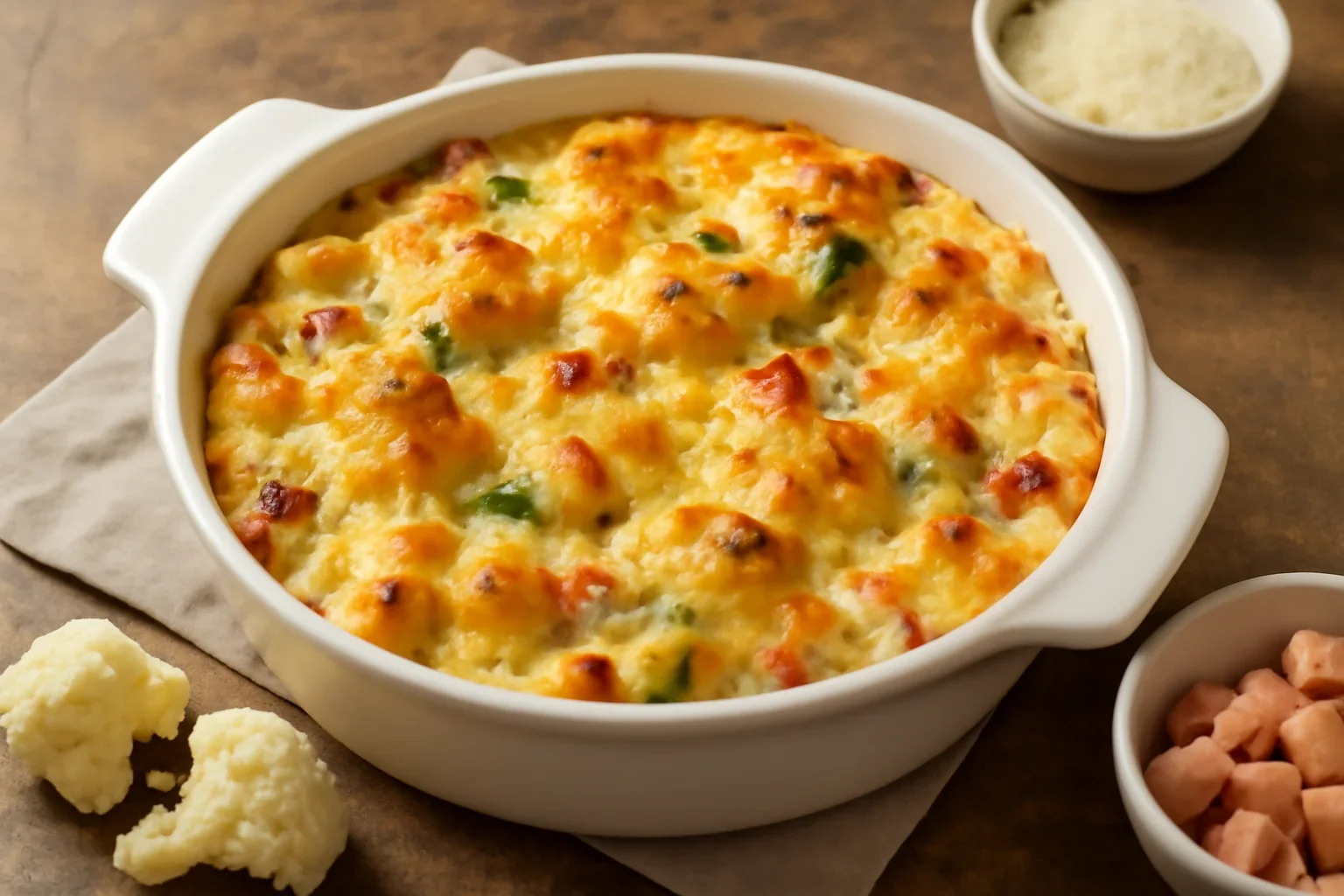 Conopida gratinata reteta de budinca de conopida la cuptor
