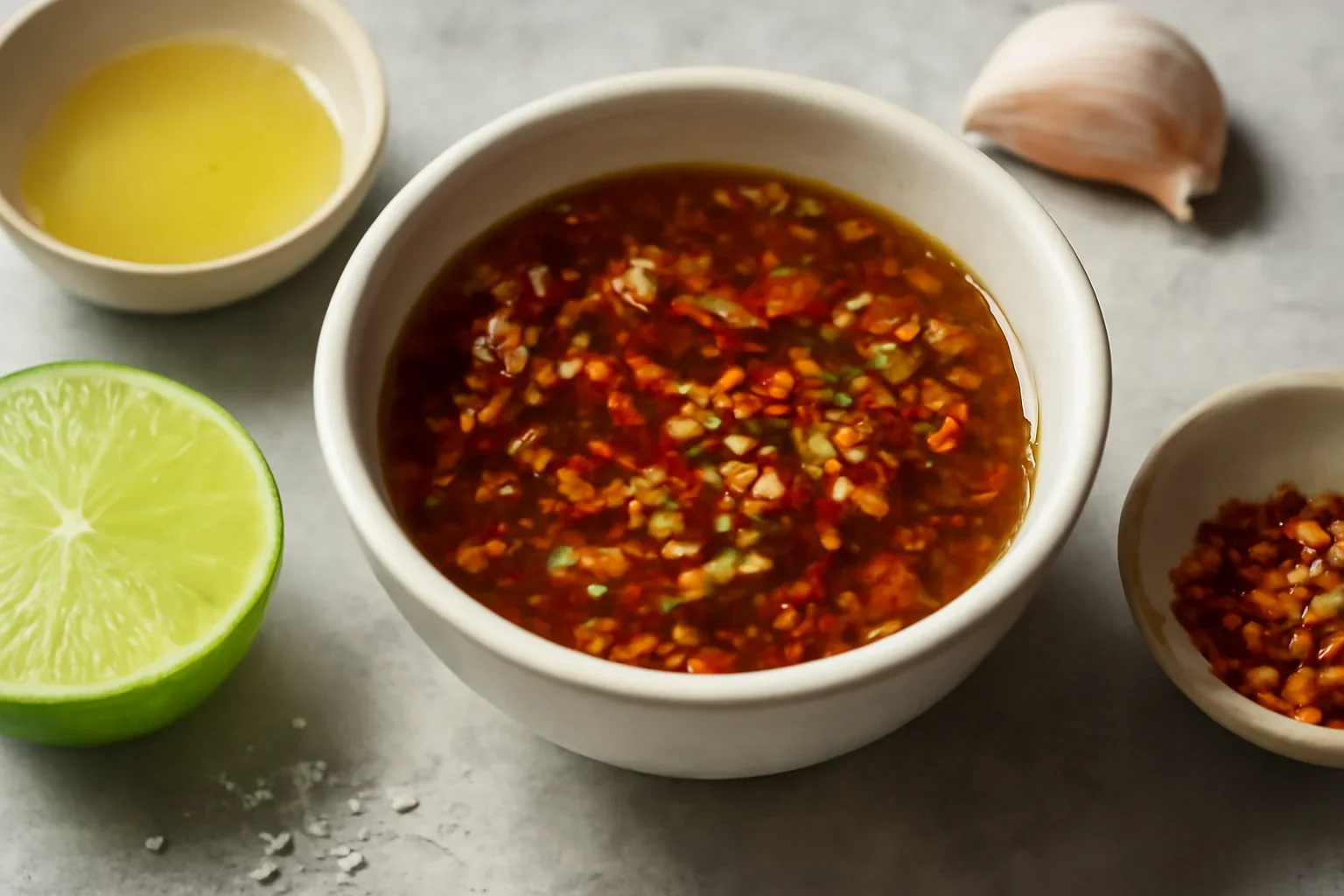 Dressing de chili și lime