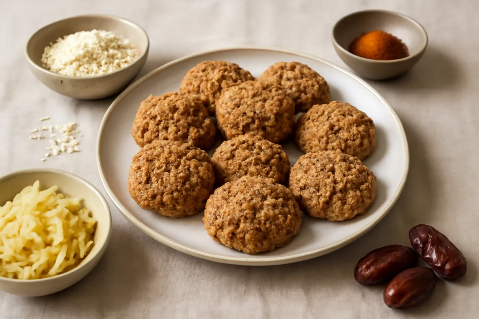 Biscuiți cu scorțișoară și măr ras