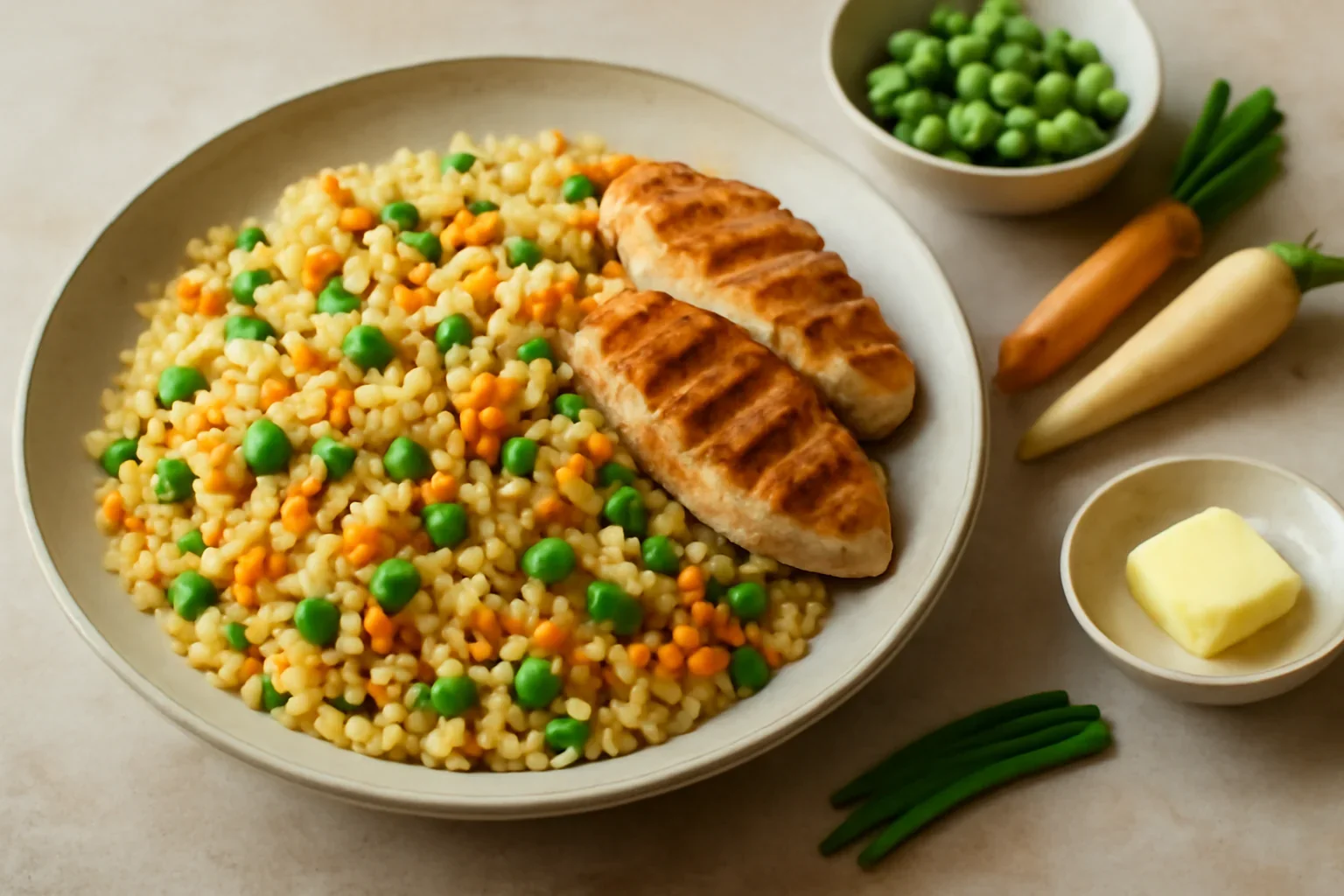 Cuscus cu legume – tarhana sau paste marunte