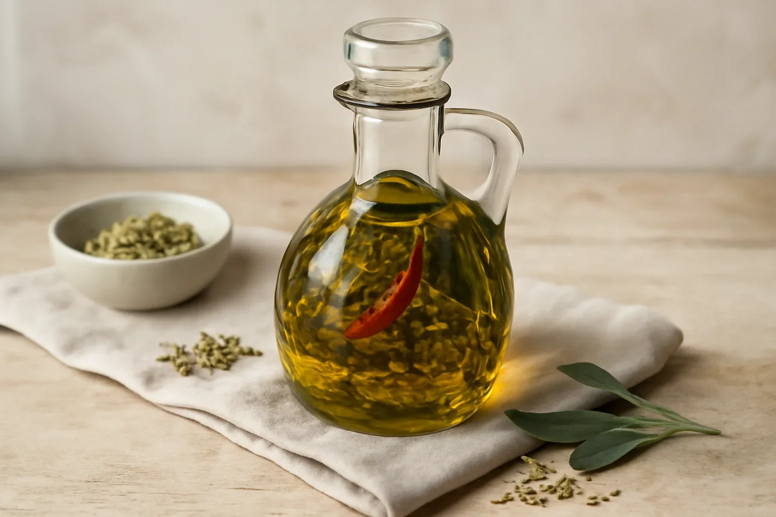 Ulei aromatizat reteta simpla