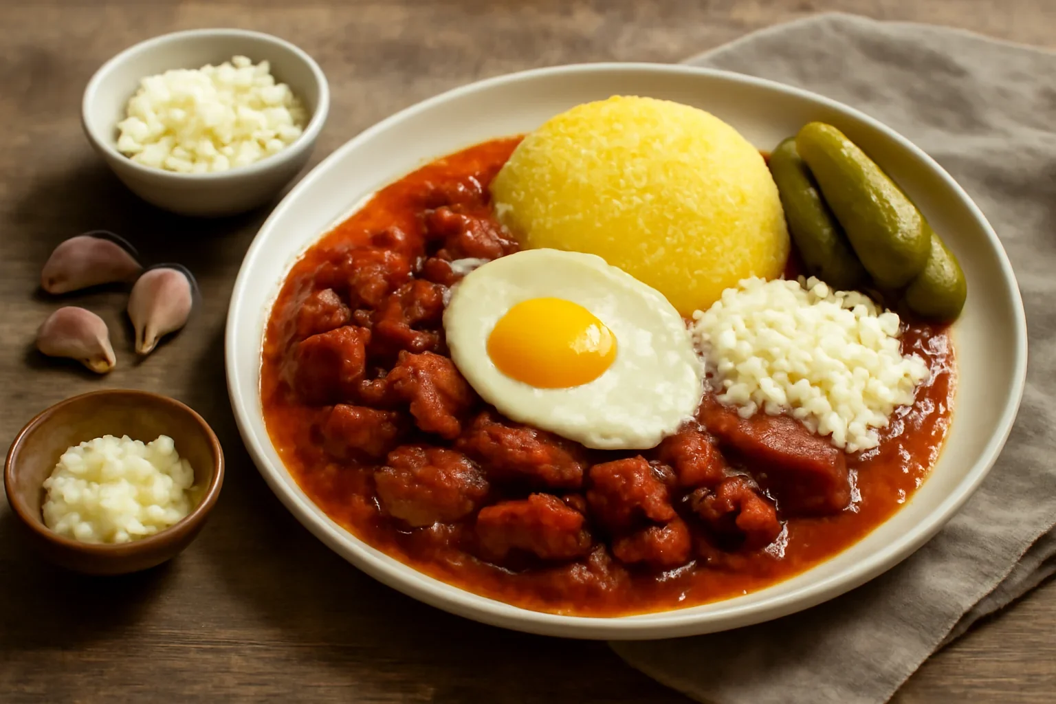 Tochitură moldovenească din carne de porc – rețetă tradițională
