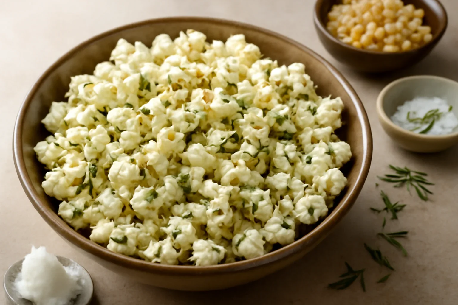 Popcorn cu rozmarin