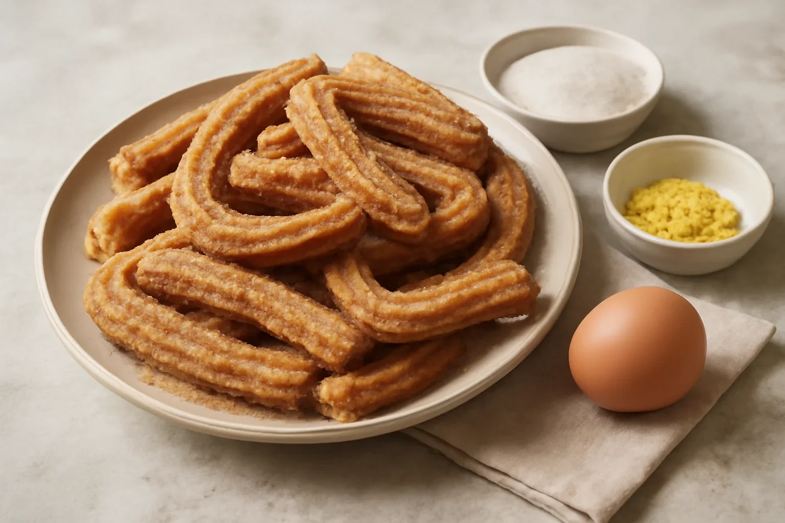 Gogosi turnate – reteta spaniola de churros