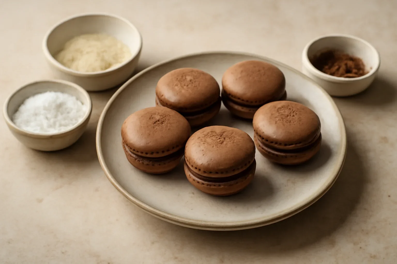 Cum se fac celebrii macarons, reteta frantuzeasca cu migdale