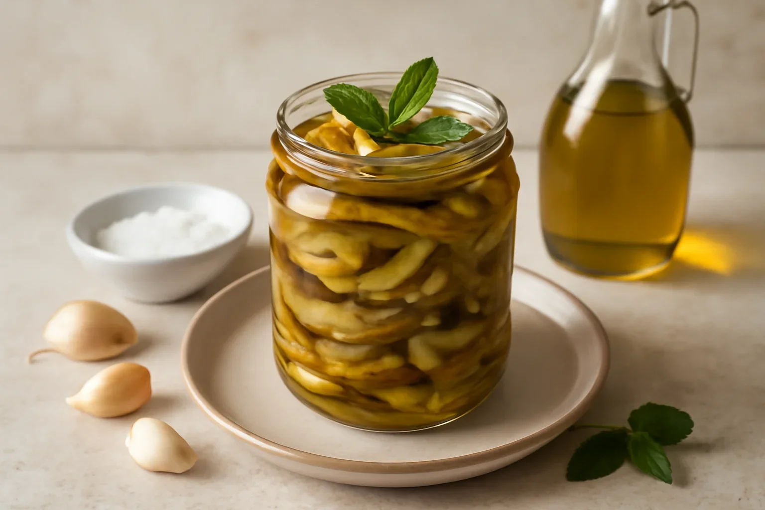 Vinete in ulei reteta italiana