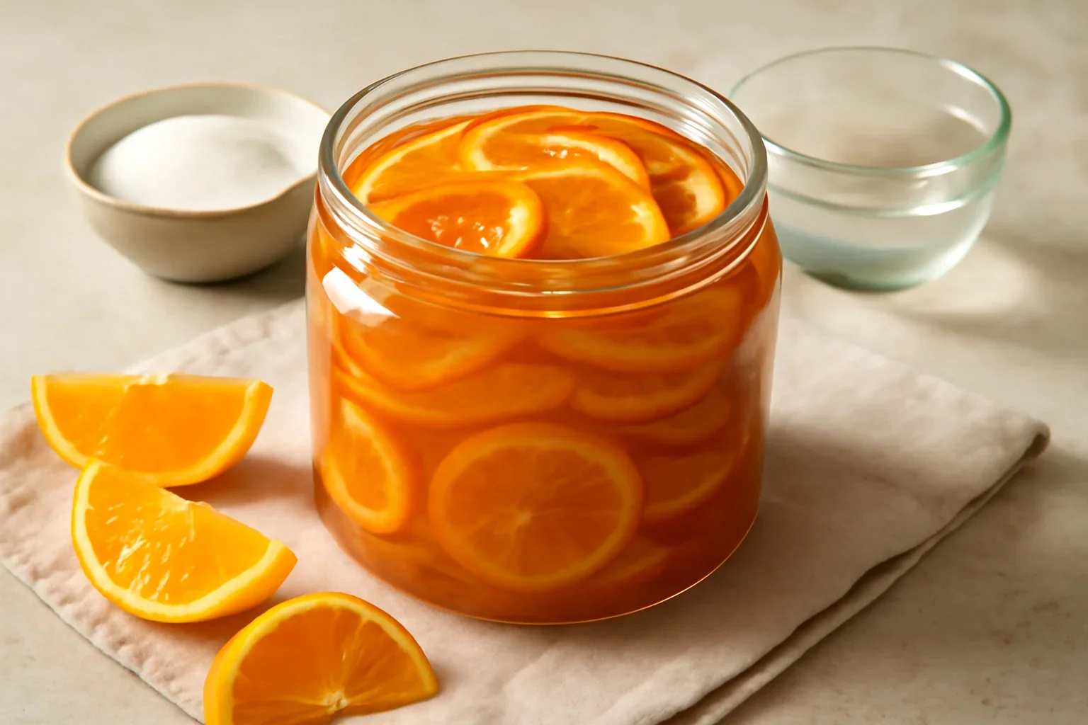 Dulceata de portocale felii