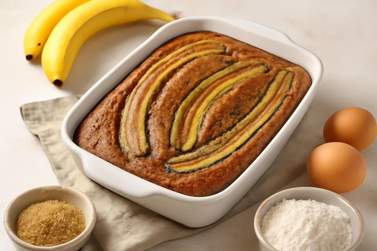Prajitura cu banane