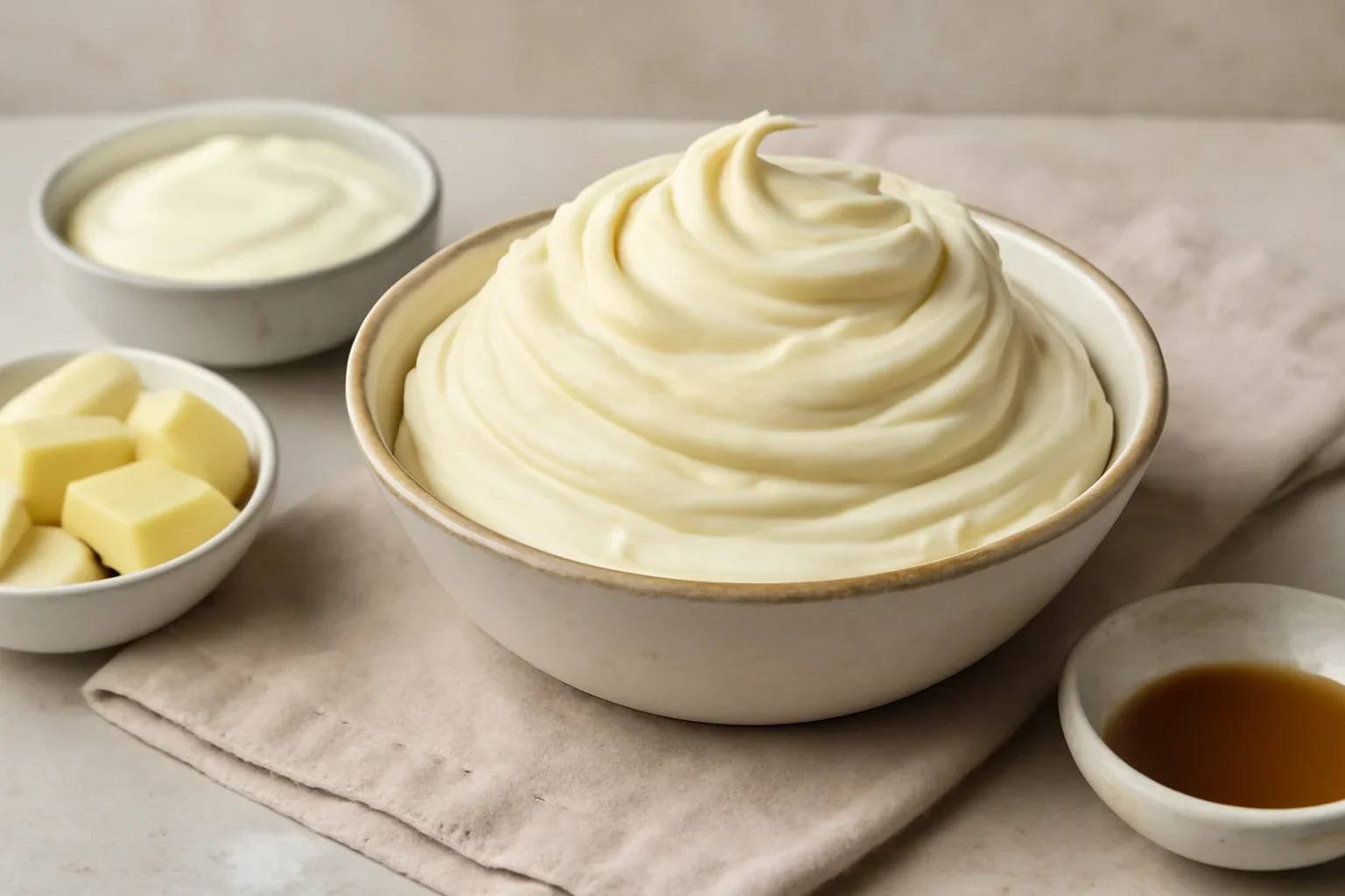 Cremă de ciocolată albă cu mascarpone și frișcă – cremă pentru tort, prăjituri, macarons