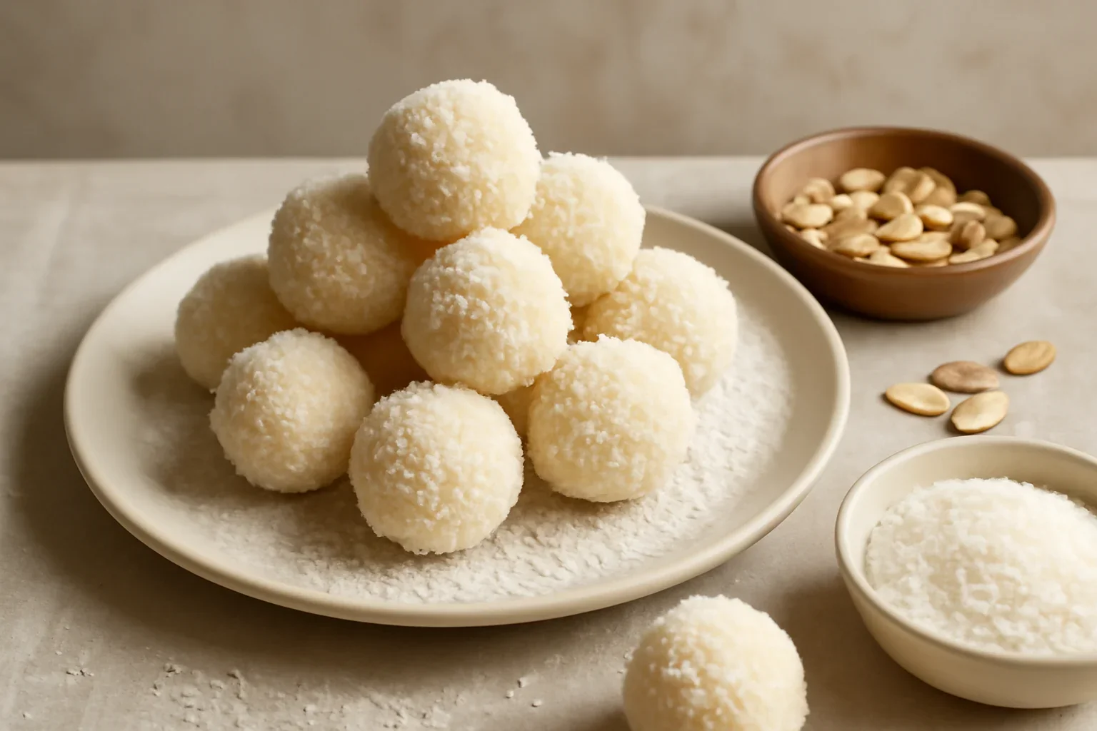 Bomboane Raffaello de casa