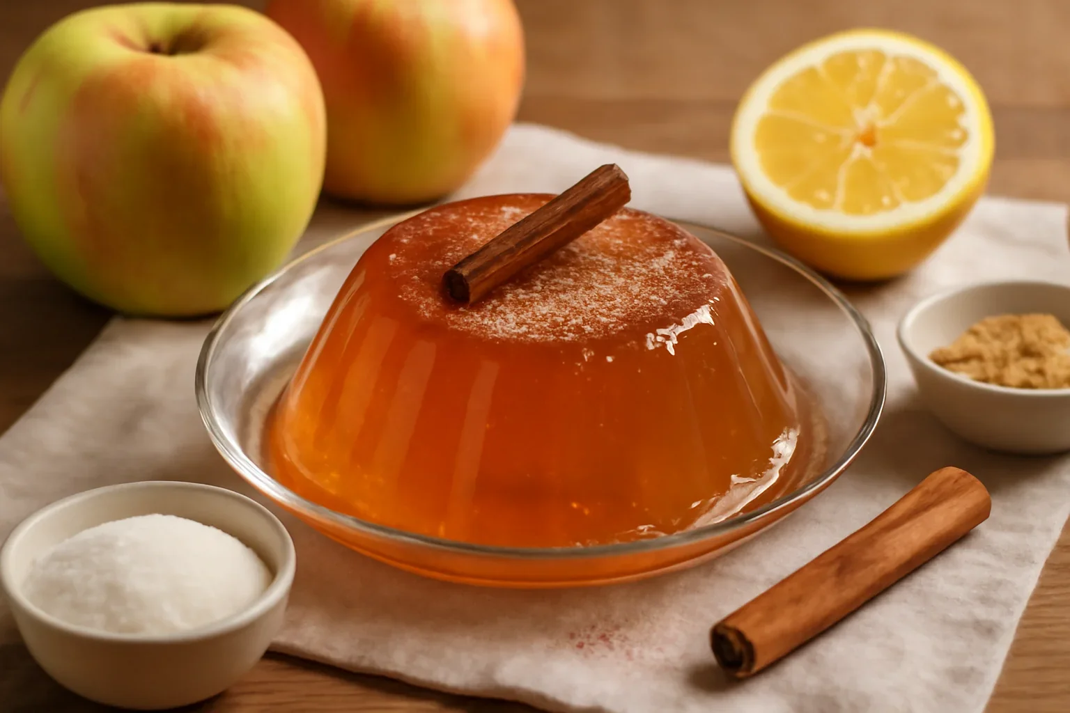 Peltea de mere rețeta de jeleu de casă – natural, fără coloranți