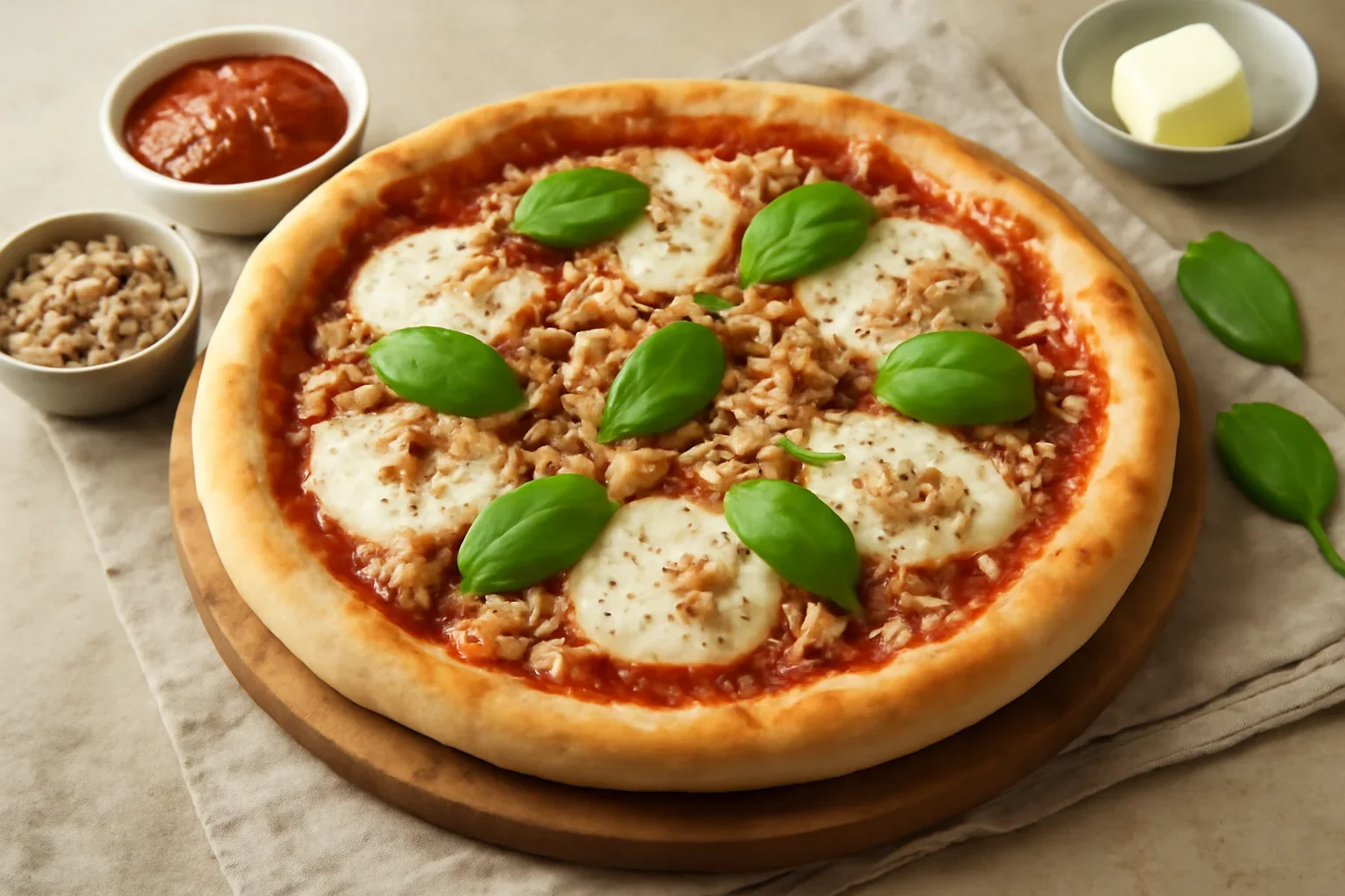 Pizza cu ton