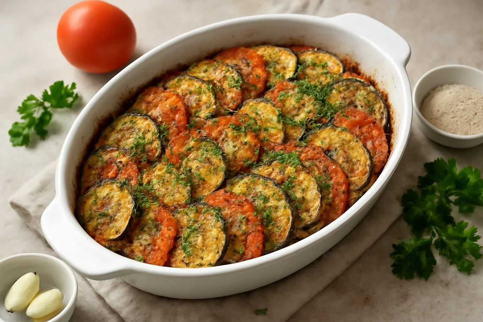 Caserolă de legume la cuptor – rețetă de post foarte gustoasă