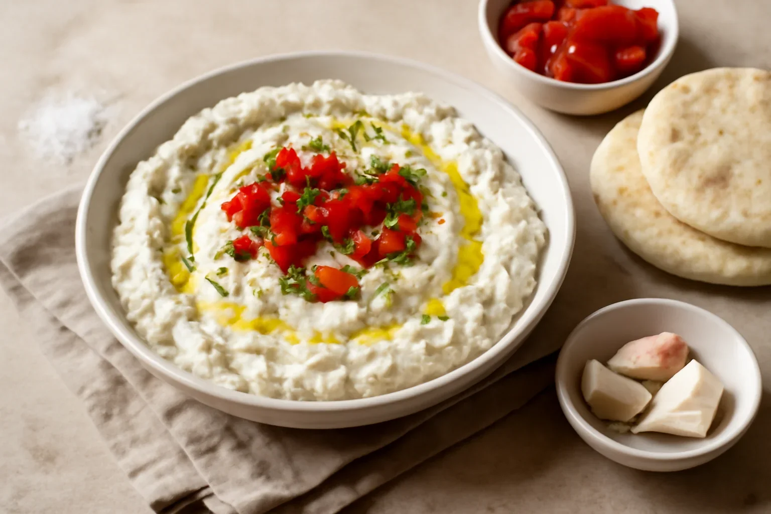 Salată de vinete cu iaurt și usturoi rețeta turcească dietetică