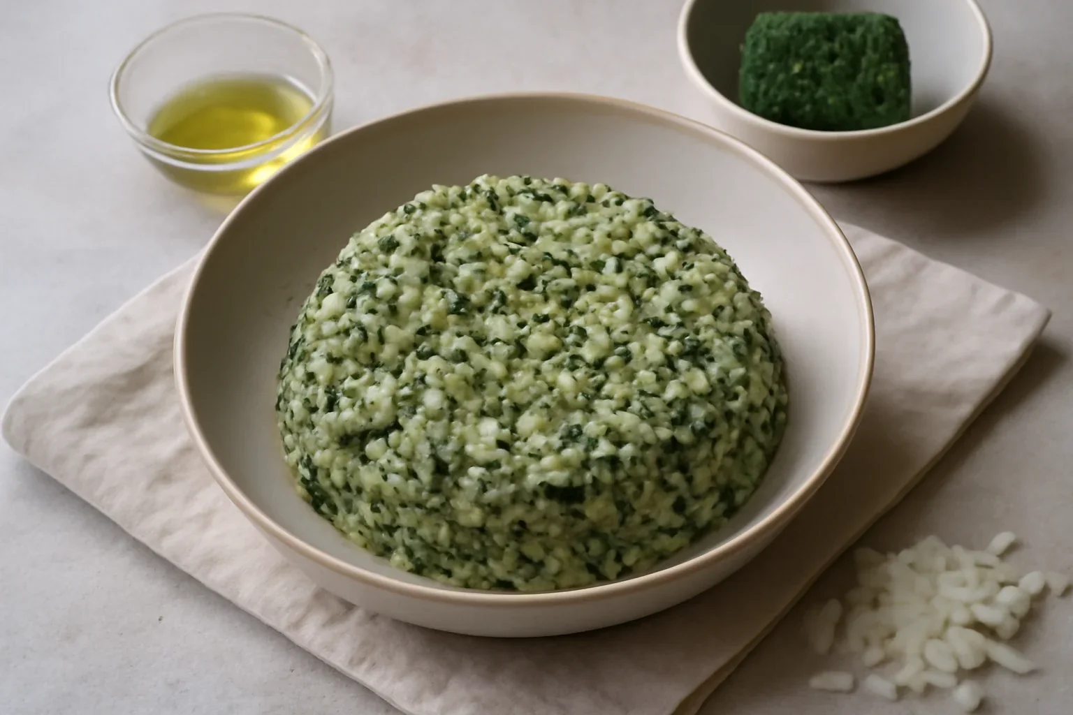 Risotto cu spanac reteta de post