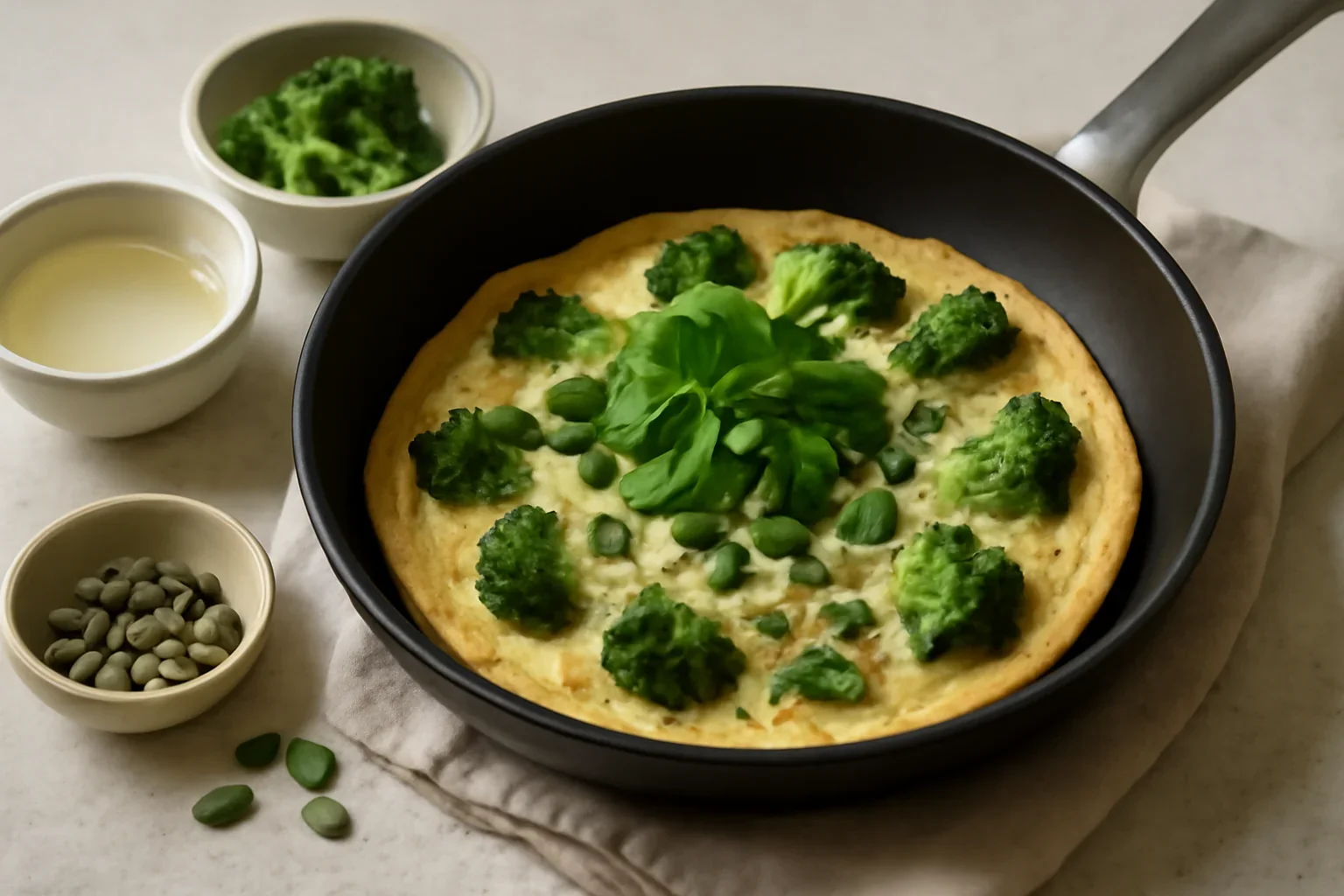 Omletă de broccoli