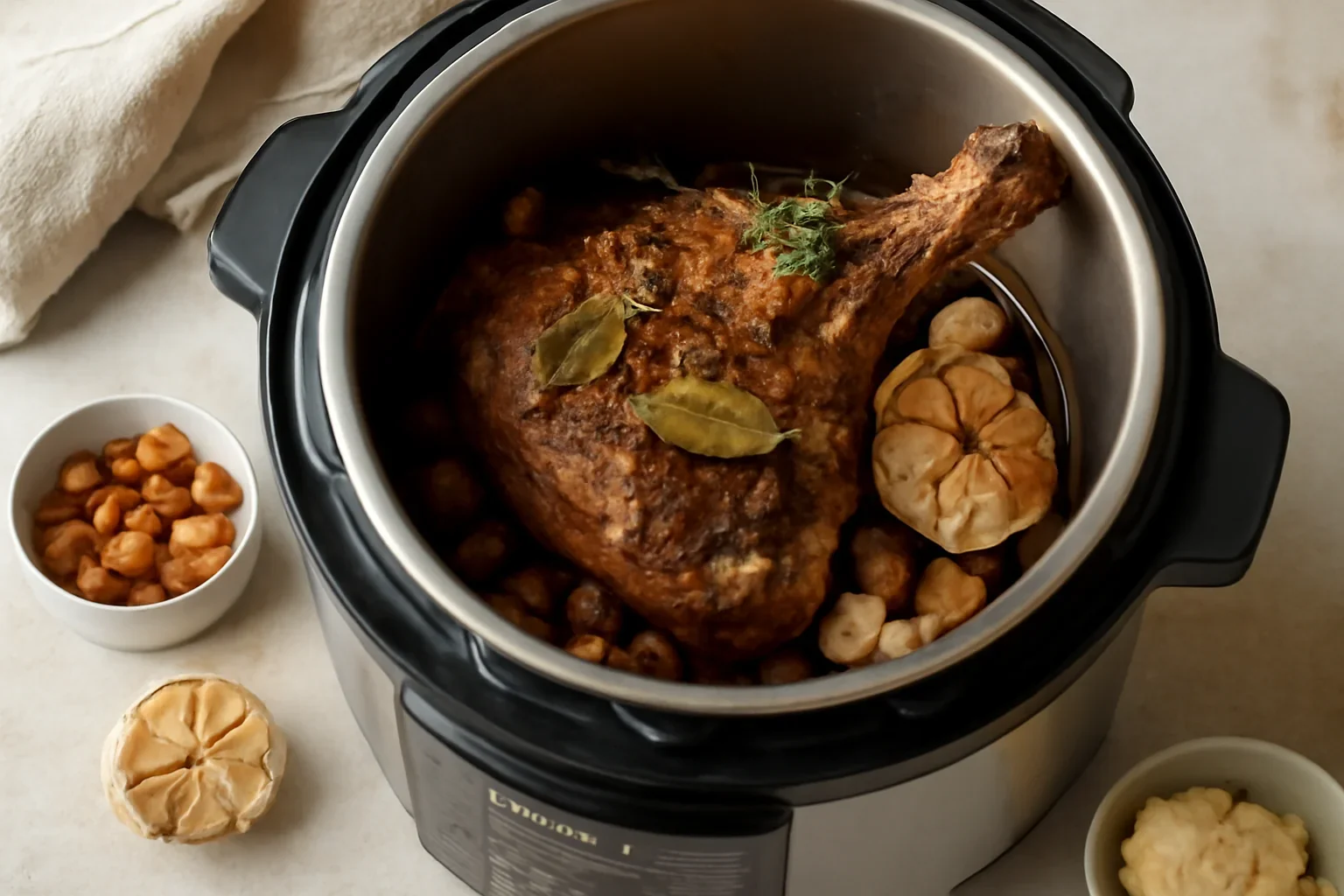 Pulpa de miel la Multicooker Crock-Pot Express cu gatire sub presiune