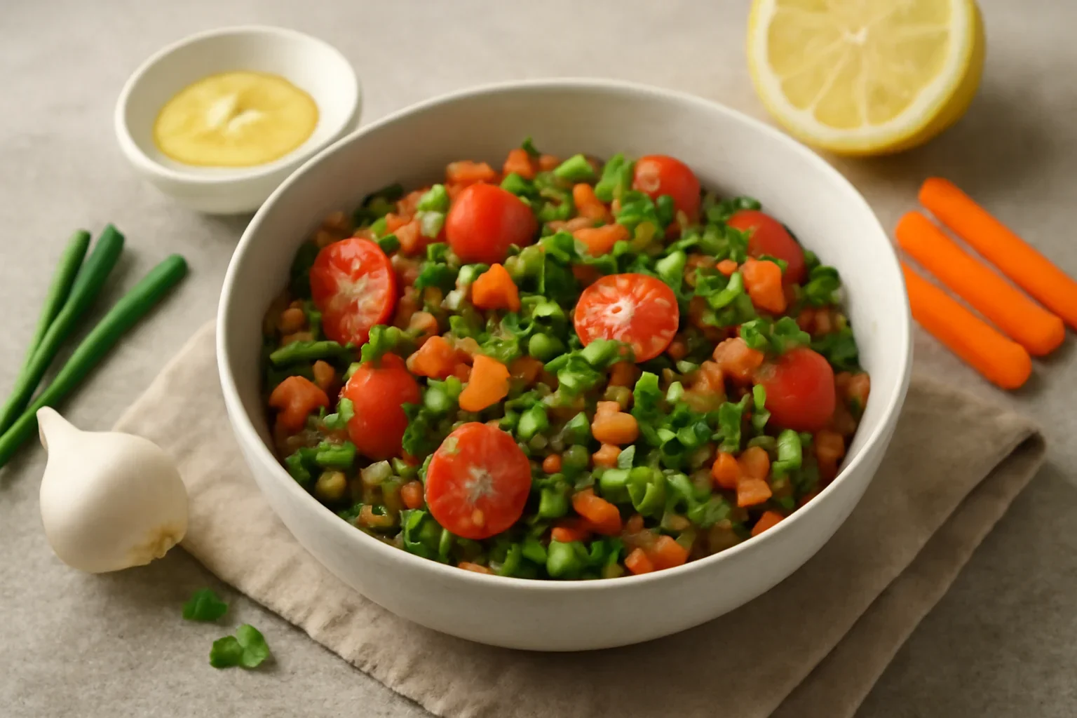 Salata de linte reteta simpla
