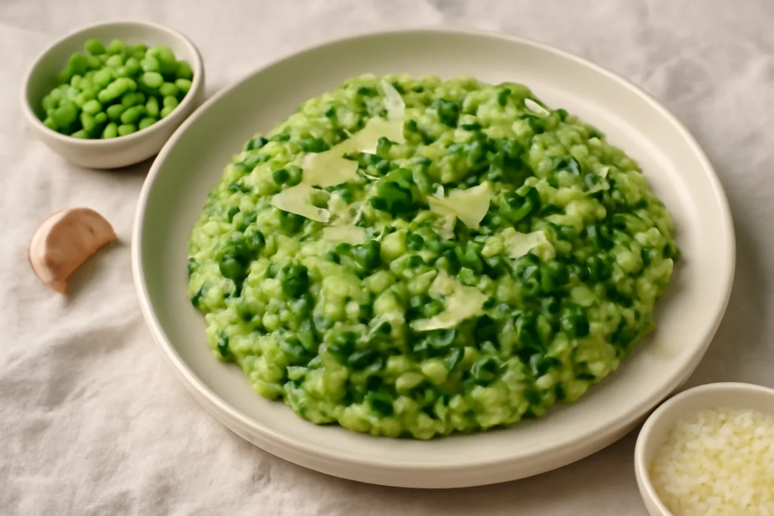 Risotto cu mazăre și spanac – rețetă video