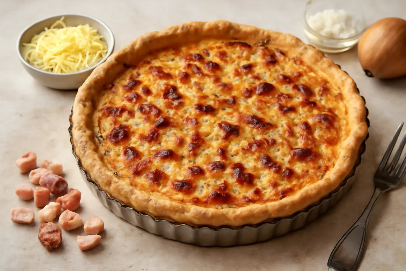 Quiche Lorraine reteta frantuzeasca