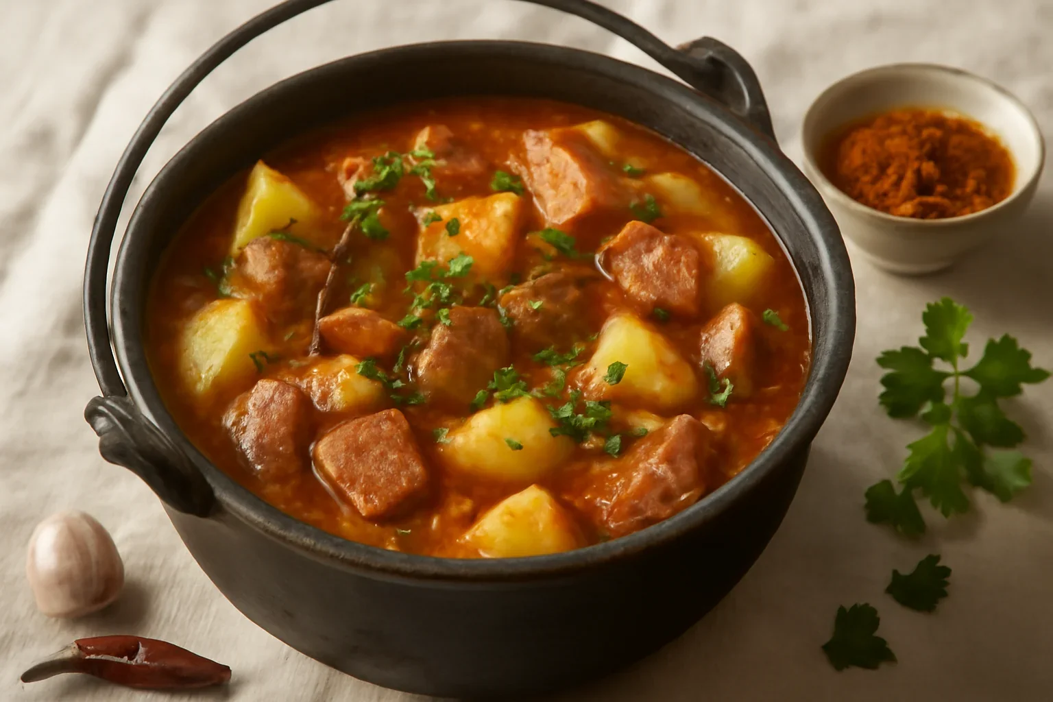 Bograci – rețeta de tocană cu carne și cartofi la ceaun – bogracs unguresc