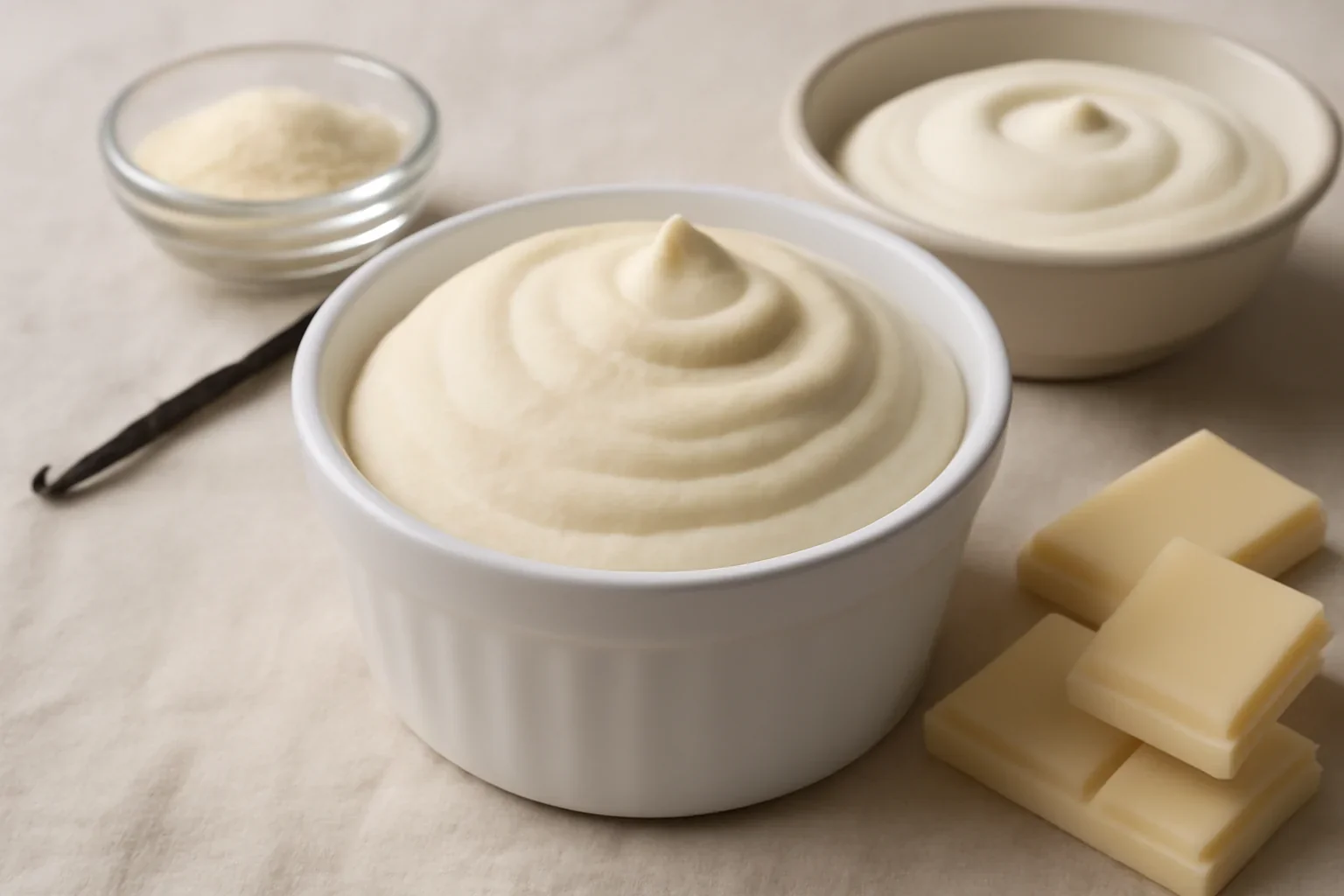 Cremă de ciocolată albă cu iaurt și frișcă naturală – rețeta de mousse lejer și aerat
