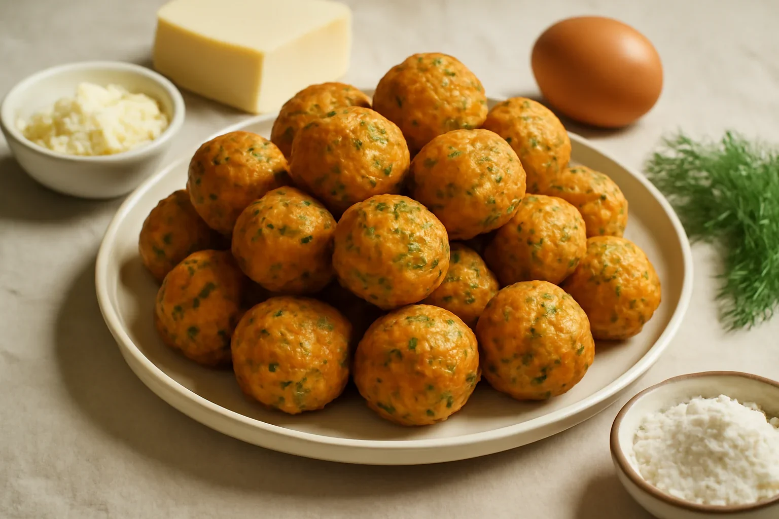 Bulete de branza si cascaval