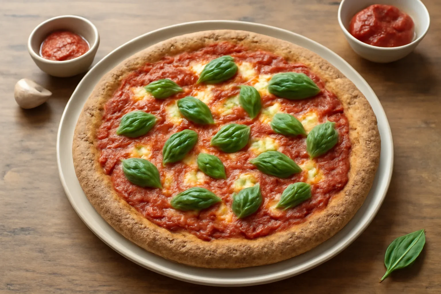 Pizza integrală de casă