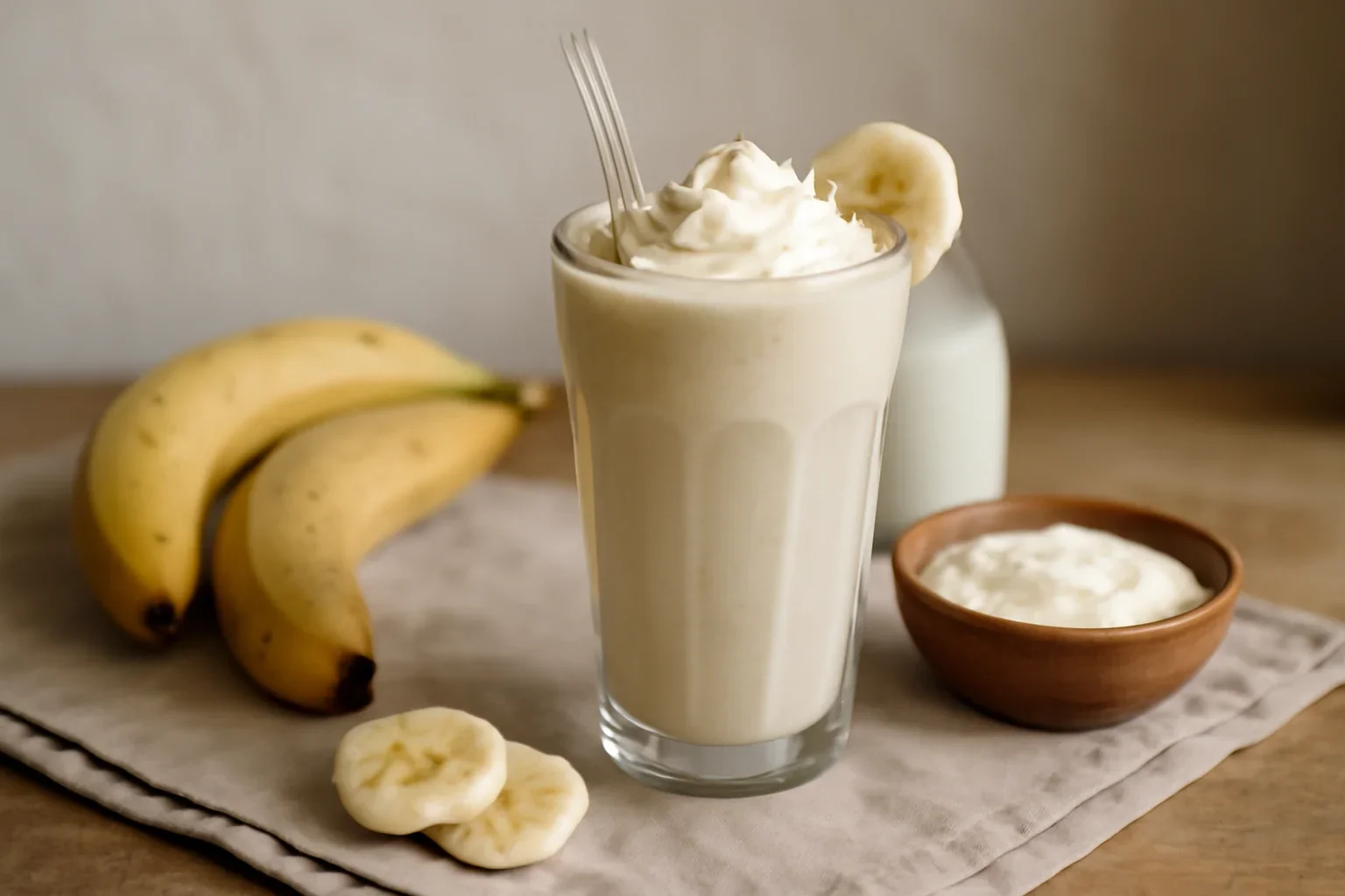 Milkshake de banane