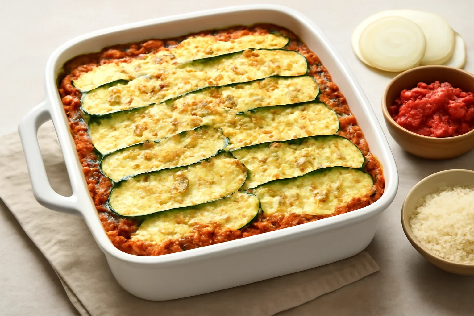 Lasagne cu dovlecel