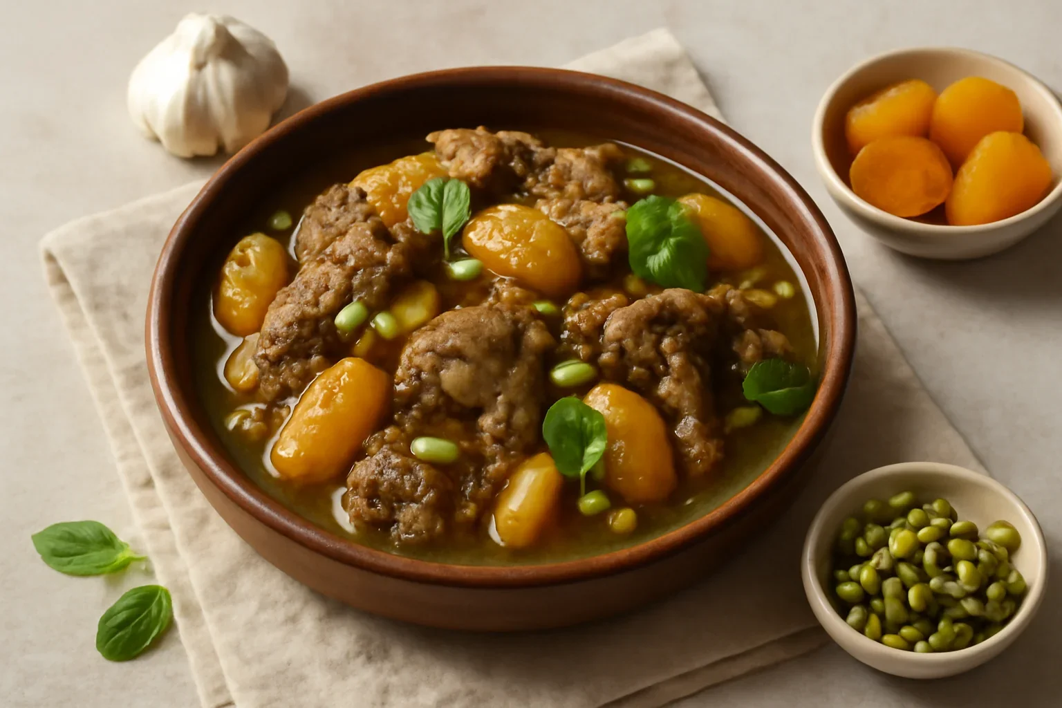 Tajine de miel cu caise