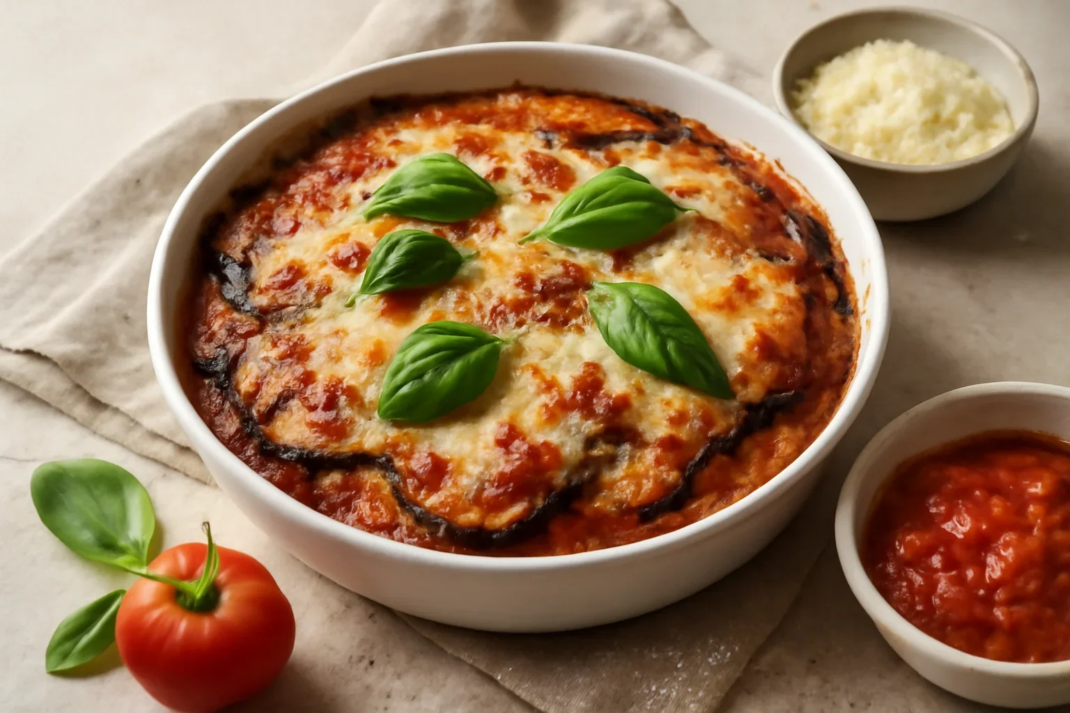 Vinete à la parmigiana – vinete cu parmezan