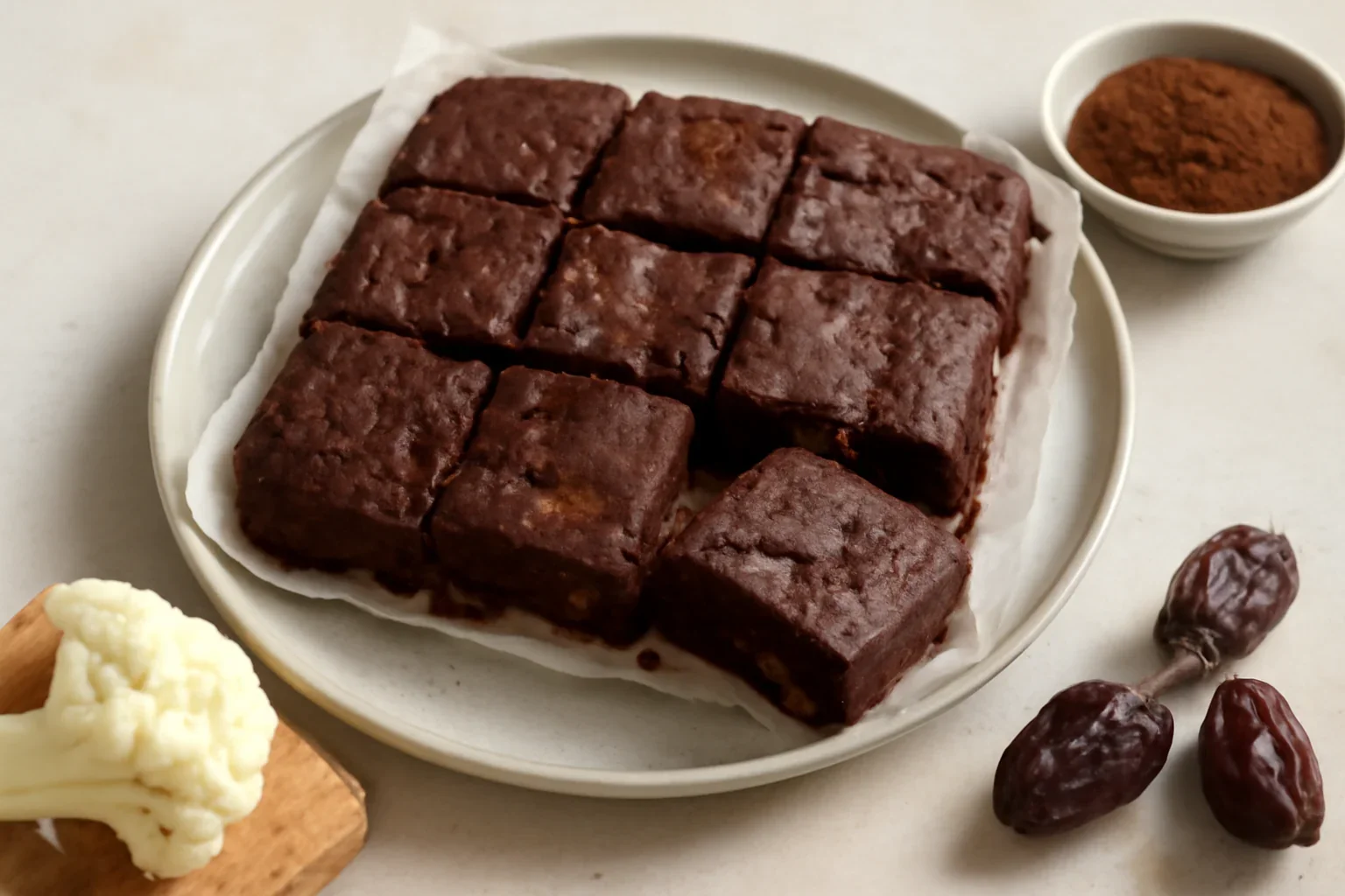 Brownies cu conopidă