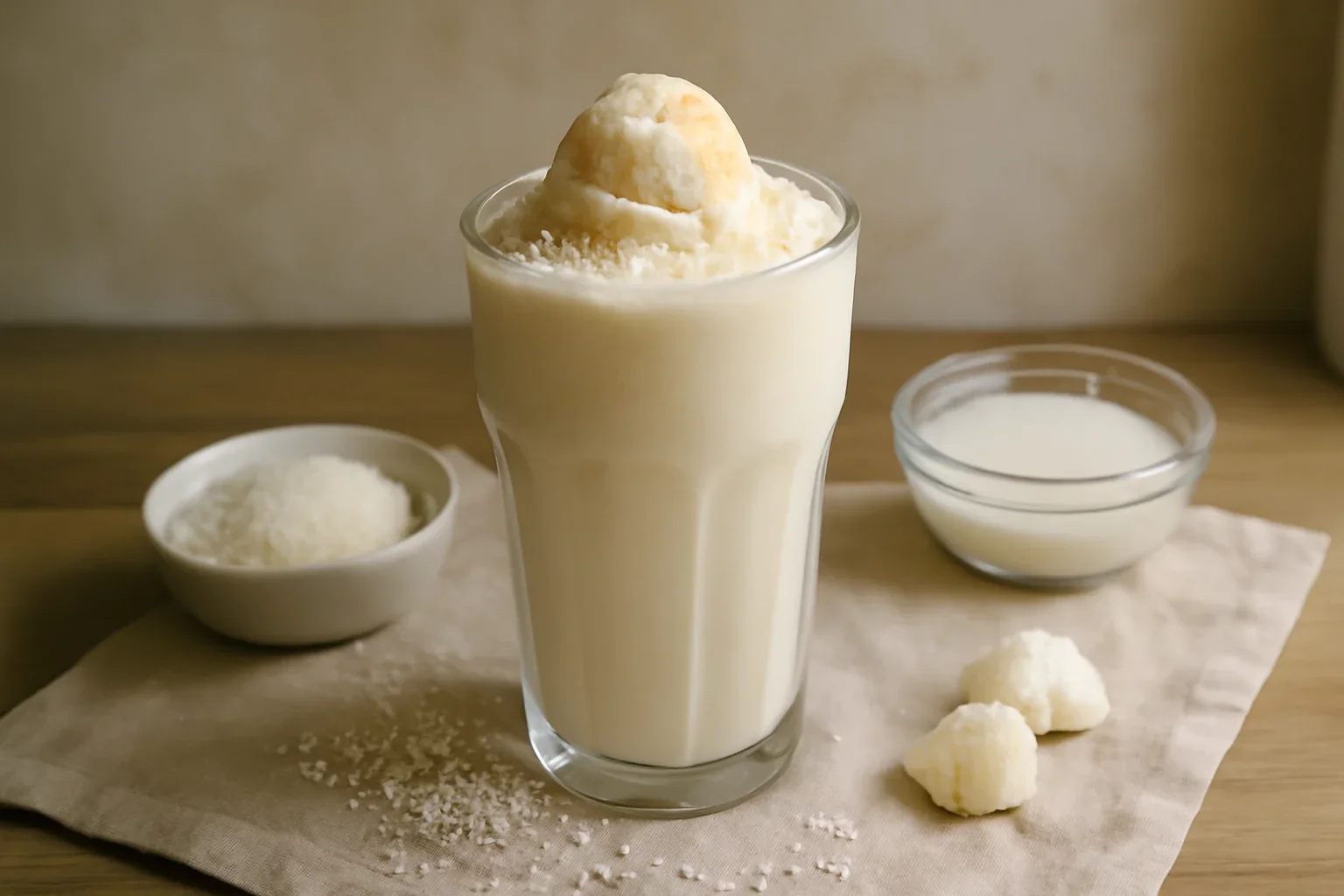 Milkshake cu cocos