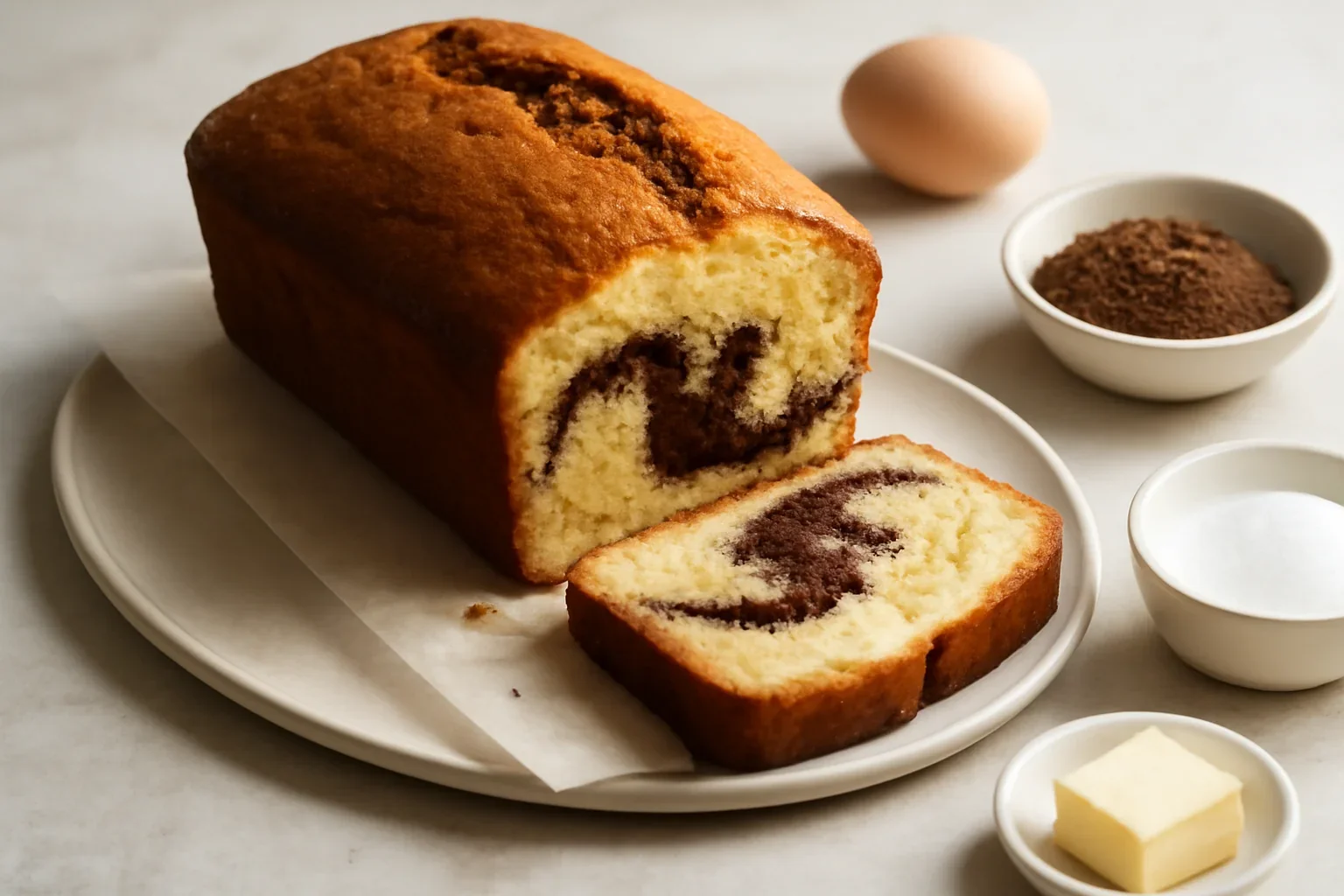 Chec cu cacao si unt – reteta simpla