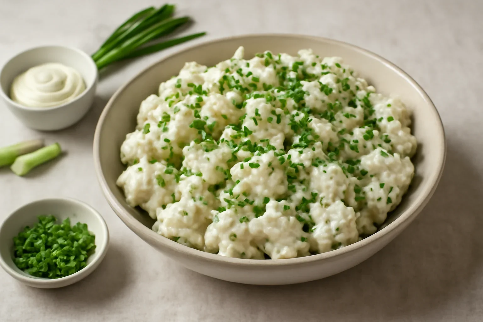 Salată de conopidă dietetică – rețetă simplă și cu puține calorii