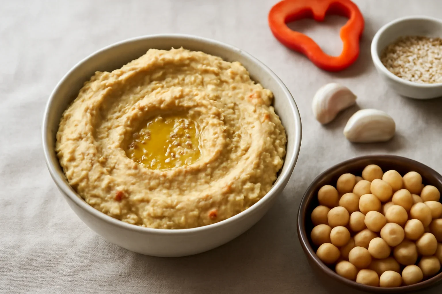Pate de naut, hummus, reteta pas cu pas